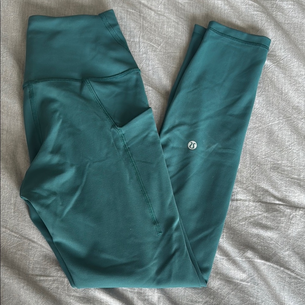 lululemon Teal Wunder with pockets
